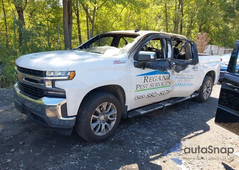 2022 Chevrolet Silverado 1500 Ltd 4Wd Standard Bed Lt z USA, uszkodzony, nr VIN 1GCUYDET7NZ116559